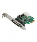 Tarjeta de red startech pex4s953 4x rs232 serie