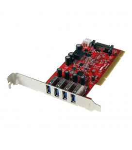 Tarjeta de puertos startech pciusb3s4 4x usb 3.0