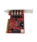 Tarjeta de puertos startech pciusb3s4 4x usb 3.0