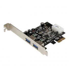 Tarjeta de puertos startech pci express 2 usb en 1
