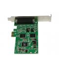 Tarjeta de puertos startech pci express pcie de 4 puertos serie serial combo rs232 y rs485 rs422
