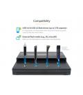 Duplicador clonador de memoria usb startech 8x usb 2.0