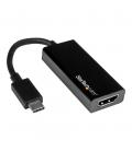Cable usb tipo c a hdmi startech 0.147m - macho - hembra - negro