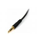 Cable jack 3.5mm startech 1.8m - macho - macho - negro