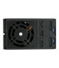 Rack movil startech 3 bahias 3.5 pulgadas