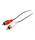 Cable mini jack a rca startech 0.92m - macho - macho - negro
