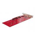 Tarjeta de interfaz startech quad - m2 - pcie - card - b