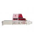 Tarjeta de interfaz startech dual - m2 - pcie - card - b