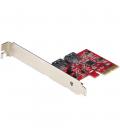 Tarjeta sata startech 2p6gr - pcie - sata - card