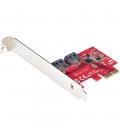 Tarjeta sata startech 2p6g - pcie - sata - card
