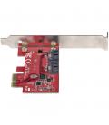 Tarjeta sata startech 2p6g - pcie - sata - card
