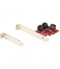 Tarjeta sata startech 2p6g - pcie - sata - card