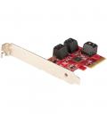 Tarjeta sata startech 6p6g - pcie - sata - card