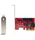 Tarjeta sata startech 6p6g - pcie - sata - card