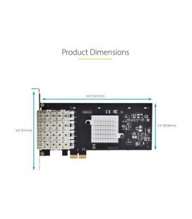 Tarjeta de red startech p041gi - network - card 4x sfp
