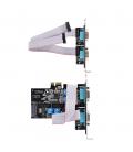 Tarjeta de puertos startech ps74adf - serial - card 4x rs232