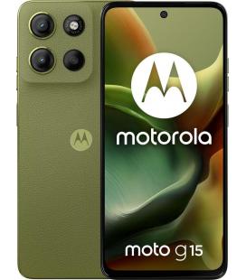 Motorola moto g15 17,1 cm (6.72") SIM doble Android 15 4G USB Tipo C 8 GB 512 GB 5200 mAh Verde