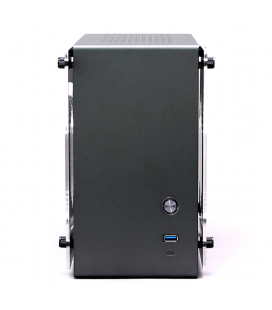 CAJA ZALMAN M4 MINI-ITX M2 1 X VENT 800MM ARGB 2XUSB 3.0 GRIS S/N FUENTE
