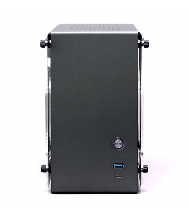 CAJA ZALMAN M4 MINI-ITX M2 1 X VENT 800MM ARGB 2XUSB 3.0 GRIS S/N FUENTE