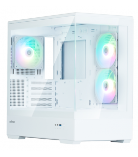 CAJA ZALMAN P30 V2 MATX 3 X VENT 120MM ARGB 2XUSB 3.0 BLANCO S/N FUENTE