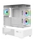 CAJA ZALMAN CHRONIX ATX 3 XVENT 120MM ARGB 1XUSB 3.0 BLANCO S/N FUENTE