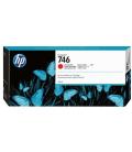 Cartucho tinta hp designjet 746 de 300 ml roja cromática