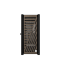 Caja phoenix artisan noble negra con frontal de madera atx cristal templado gaming cristal templado filtros antipolvo tipo c