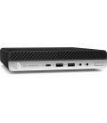 Ordenador reacondicionado mini hp elitedesk 800 g3 - i5 - 7th - 8gb - 256gb m2 - win 10 pro - sin cable trébol - sin vga
