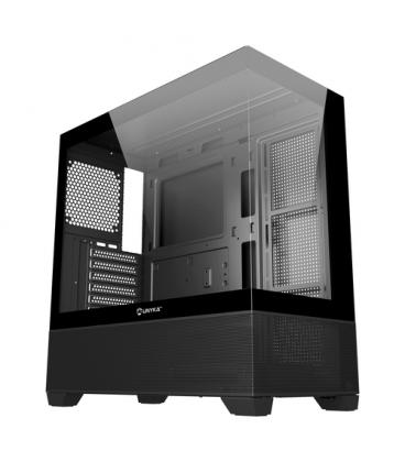 Caja ordenador gaming unykach revelat uk121801 atx cristal templado negra