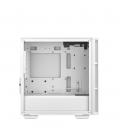 Caja ordenador gaming deepcool matx ch360 argb cristal templado blanca