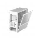 Caja ordenador gaming deepcool matx ch360 argb cristal templado blanca