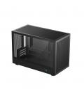 Caja ordenador gaming deepcool matx ch260 cristal templado negra