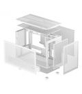 Caja ordenador gaming deepcool matx ch260 cristal templado blanco