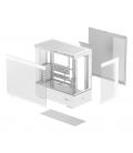Caja ordenador gaming deepcool atx ch690 cristal templado blanca