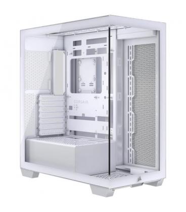 Caja ordenador gaming corsair 3500x atx cristal templado blanca