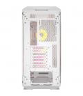 Caja ordenador gaming corsair icue 5000t atx lx rgb cristal templado blanca