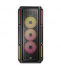 Caja ordenador gaming corsair icue 5000t atx lx rgb cristal templado negra