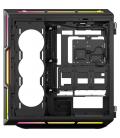 Caja ordenador gaming corsair icue 5000t atx lx rgb cristal templado negra