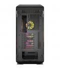 Caja ordenador gaming corsair icue 5000t atx lx rgb cristal templado negra
