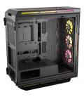 Caja ordenador gaming corsair icue 5000t atx lx rgb cristal templado negra