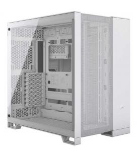 Caja ordenador gaming corsair 6500d airflow atx cristal templado blanco