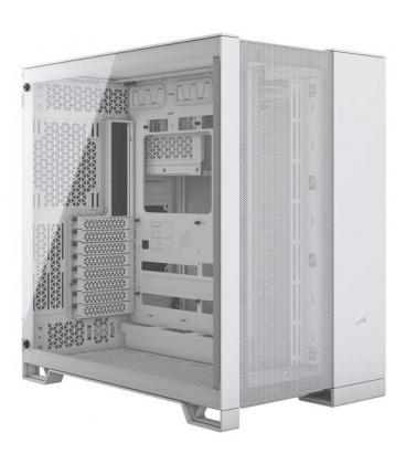 Caja ordenador gaming corsair 6500d airflow atx cristal templado blanco