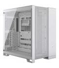 Caja ordenador gaming corsair 6500d airflow atx cristal templado blanco