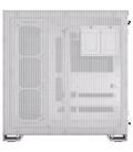 Caja ordenador gaming corsair 6500d airflow atx cristal templado blanco