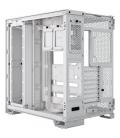 Caja ordenador gaming corsair 6500d airflow atx cristal templado blanco