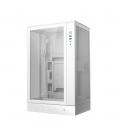 Caja ordenador gaming deepcool matx ch270 digital cristal templado blanca