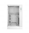 Caja ordenador gaming deepcool matx ch270 digital cristal templado blanca