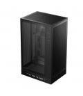 Caja ordenador gaming deepcool matx ch270 digital cristal templado negra