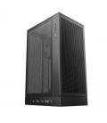 Caja ordenador gaming deepcool matx ch270 digital cristal templado negra