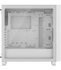 Caja atx semitorre corsair 3000d airflow cristal templado blanca